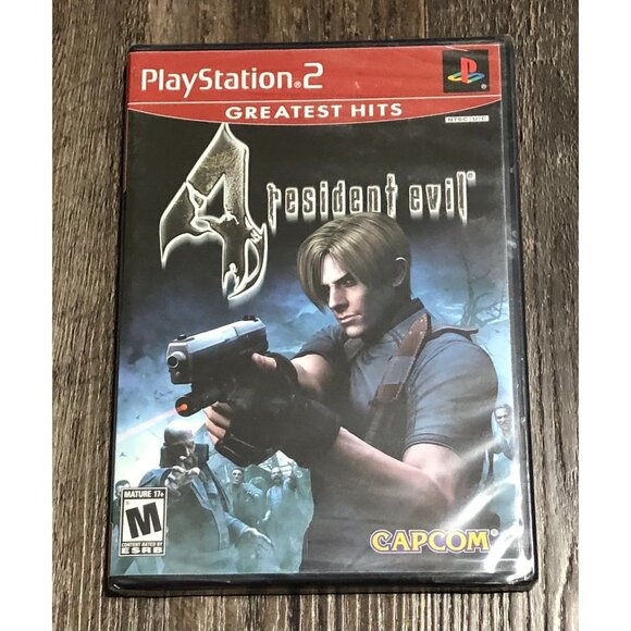 Resident Evil 4 Greatest Hits PlayStation 2 Sony Ps2 Brand New Factory Sealed - Picture 1 of 3